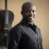 Ajibola Rivers and his cello.