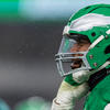 Haason Reddick wearing his football helmet.