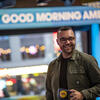 Honoree Nic Uff standing outside the Good Morning America studios