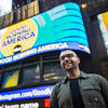Niccolas Uff standing outside of the Good Morning America building.
