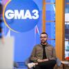 Niccolas Uff in the Good Morning America studio.